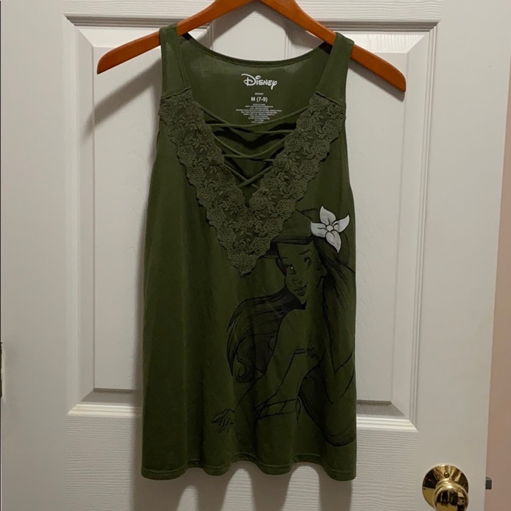 Disney Little Mermaid tank sz: 7/9